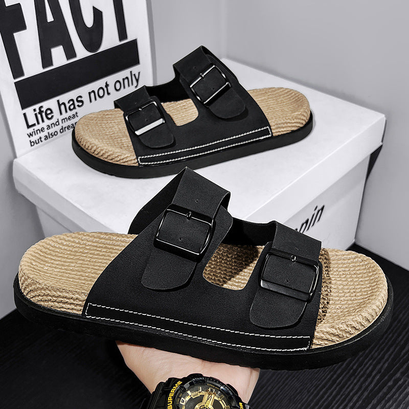 Heren Sandalen | Open Teen & Gesp | Ademend & Antislip | EVA Zool voor Strand & Water