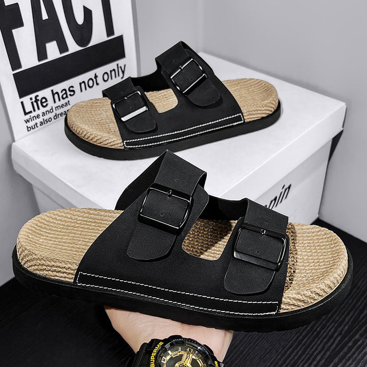 Heren Sandalen | Open Teen & Gesp | Ademend & Antislip | EVA Zool voor Strand & Water