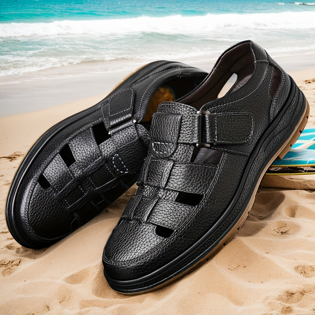 Heren Sandalen | Ademend & Antigeur | Comfortabel & Duurzaam | Runderleer Bovenwerk