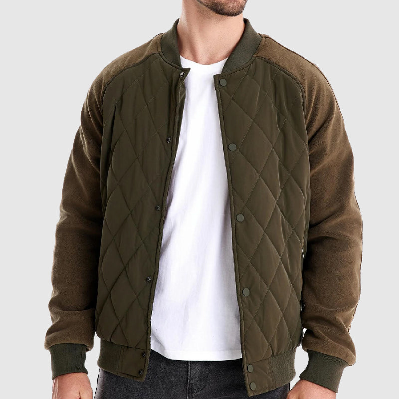 Slanke fleece jas voor heren met comfort en moderne stijl | Liam