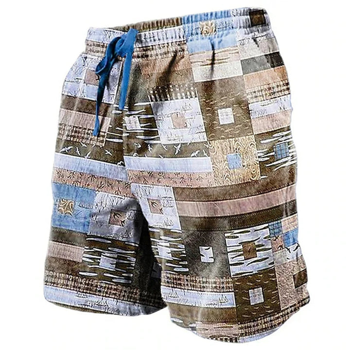Heren Short | Retro | Trekkoord | Zomer