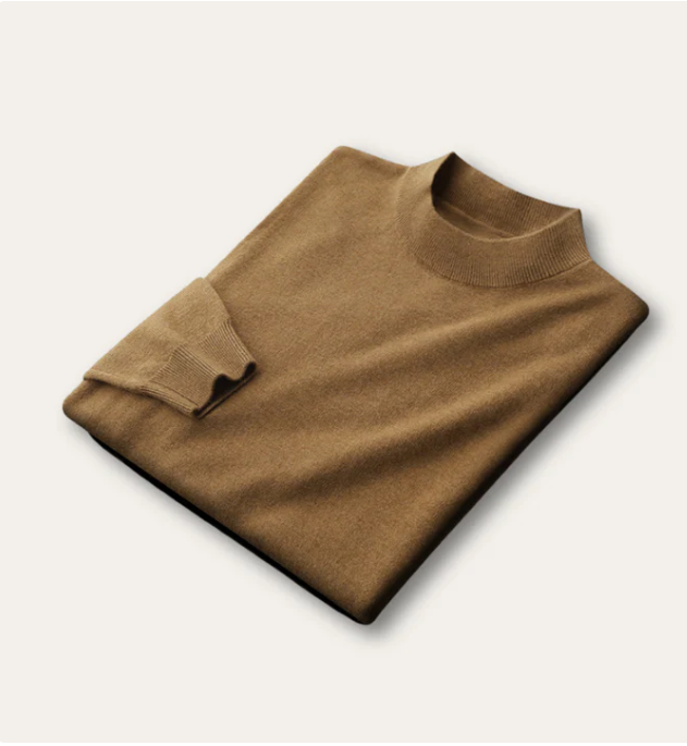 Moderne crewneck Trui voor mannen met knus comfort en verfijnde stijl | Joshua