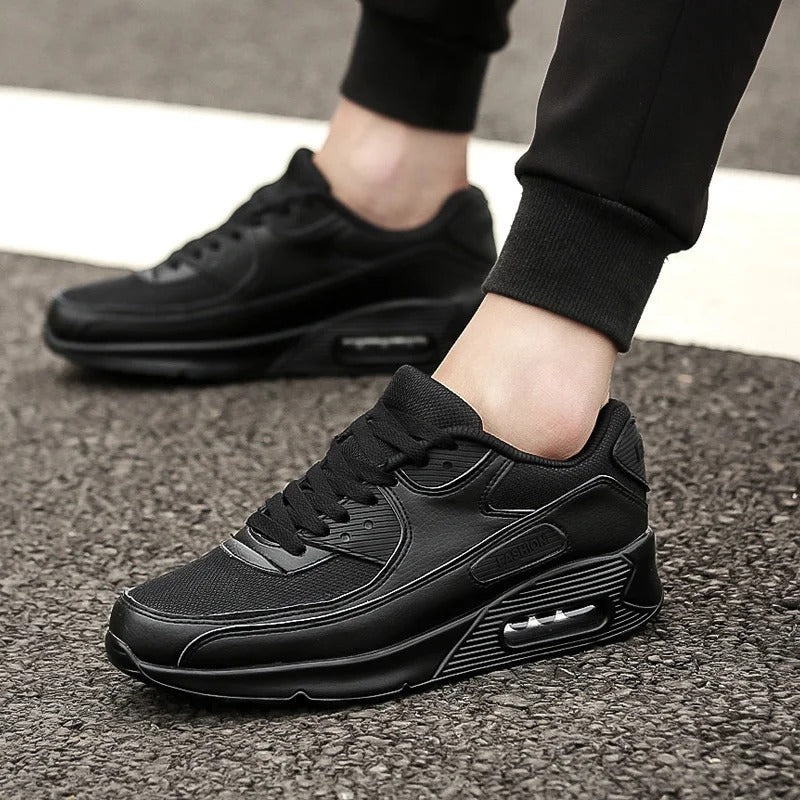 Sneakers Heren | Witte Wandelschoenen | Antislip & Ademend