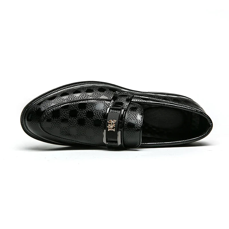 Heren Loafers | Dikke Zool | Goudleeuw Detail & Comfort | Vegan Leder