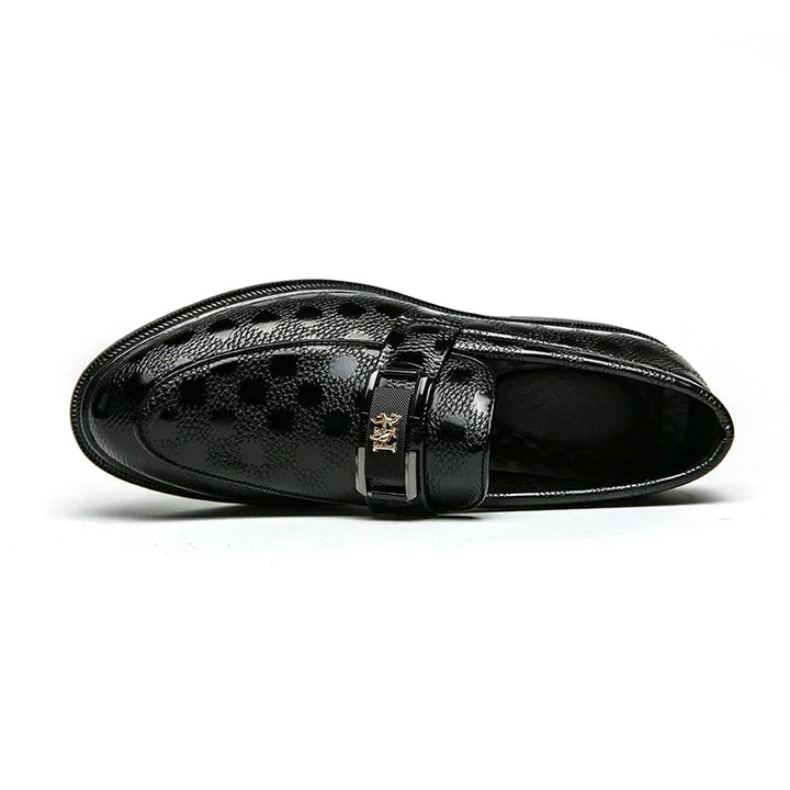 Heren Loafers | Dikke Zool | Goudleeuw Detail & Comfort | Vegan Leder