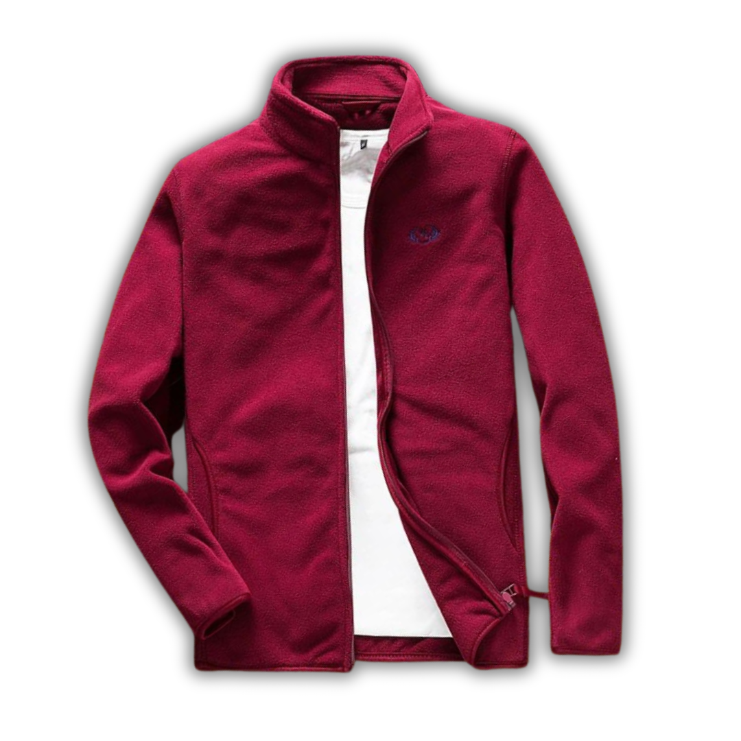 Premium fleece windjack voor heren met moderne stijl en comfortabele pasvorm | Benjamin