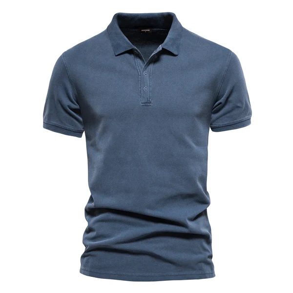 Heren Poloshirt | Ademend | Casual & Golf | Effen Kleur | Korte Mouw