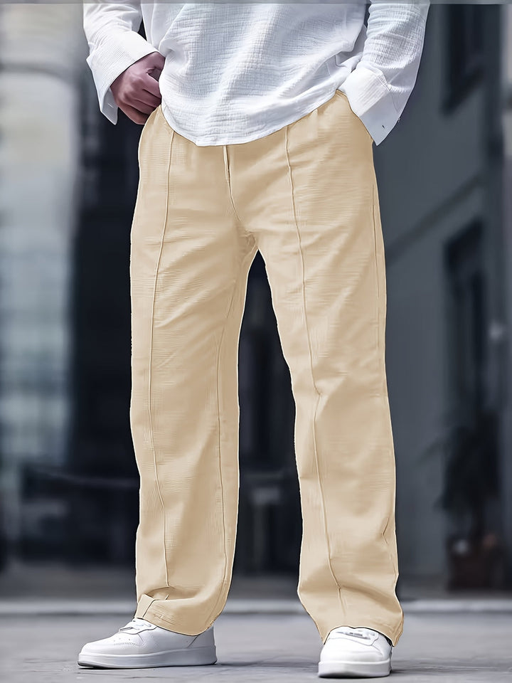 Heren Broek | Wijde pijpen | Met Trekkoord | Zomer