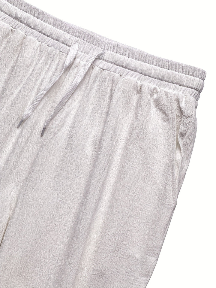 Heren Broek | Straight | Met Trekkoord | Zomer