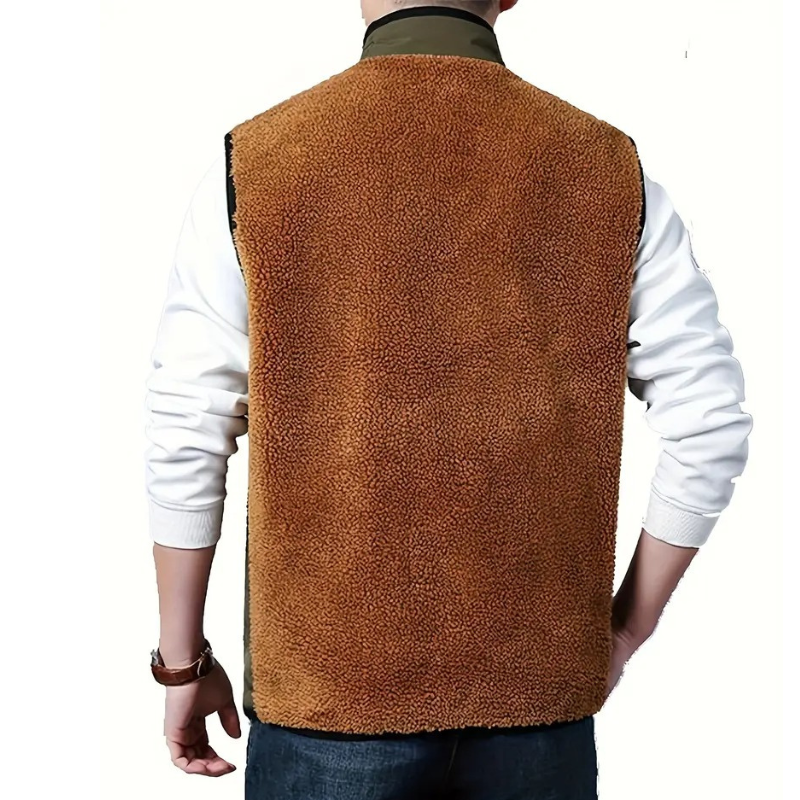 Heren Bodywarmer | Winter Vest | Ademend & Casual | Met Ritszakken