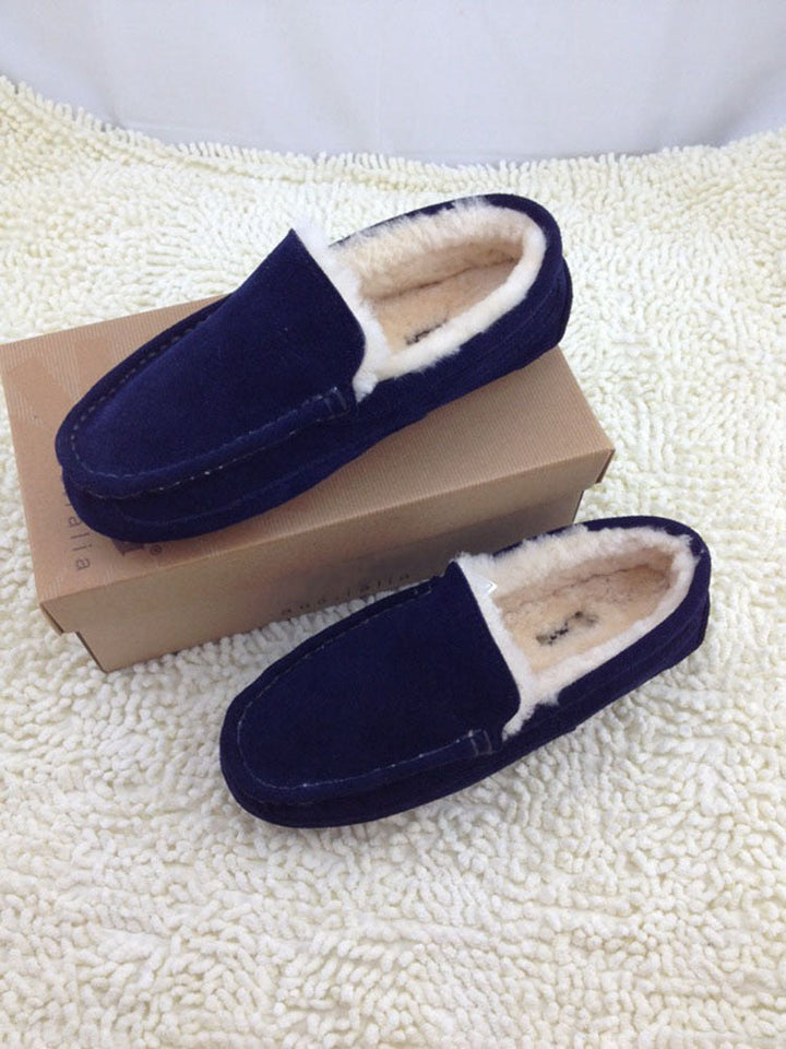 Loafers Heren | Warme Instappers met Pluche | Comfortabele Casual Schoenen