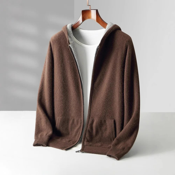 Heren Hoodie | Oversized | Omkeerbaar | Met Rits