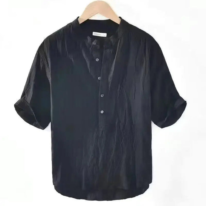 Heren Shirt | Straight | Korte Mouw Met Knoopsluiting | Zomer