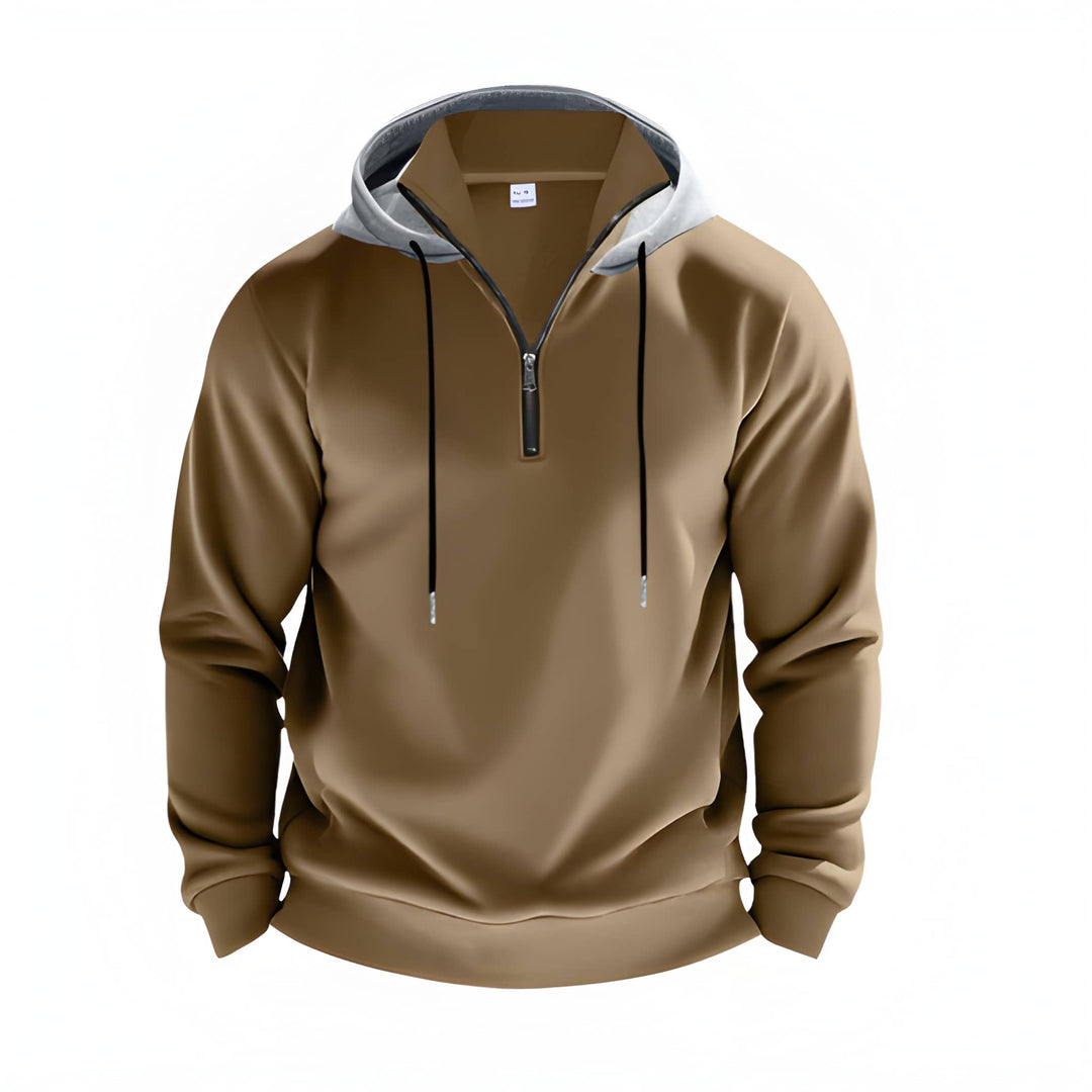 Hoodie Heren met Rits | Capuchon met Trekkoord | Casual Kleding