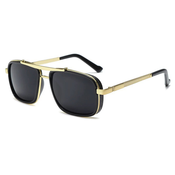 Heren Zonnebril | Luxe Retro Vierkant | Instapmodel | Zomer