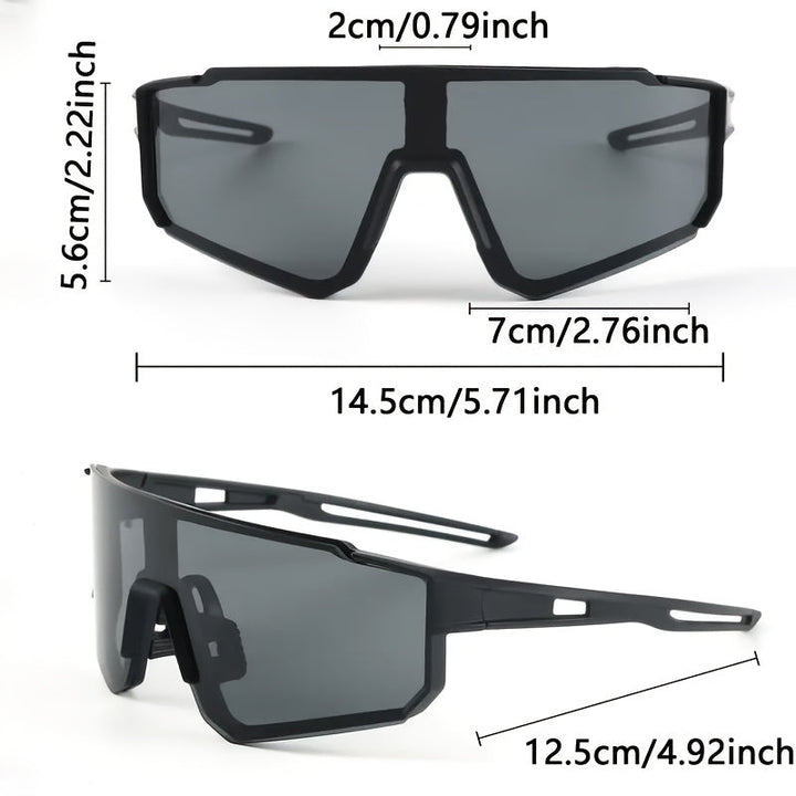 Heren Zonnebril | Sport Wraparound | Instapmodel | Zomer