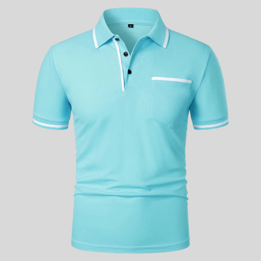 Heren Polo | Elegant | Met Borstzak | Zomer