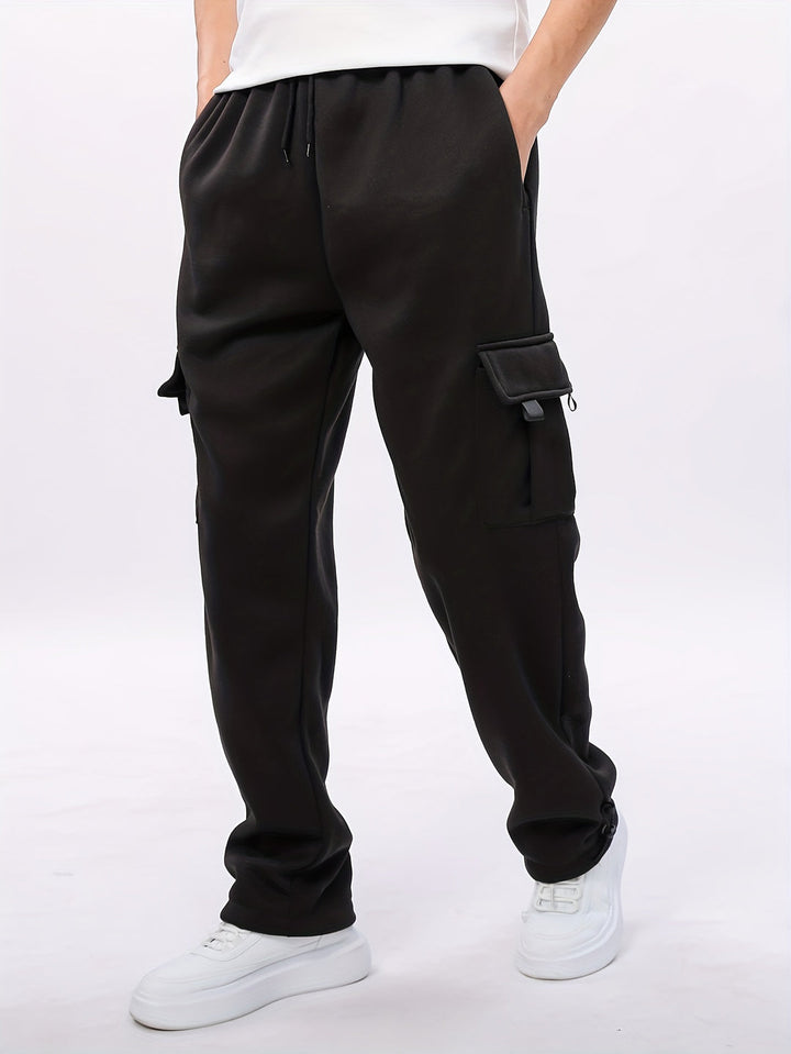 Heren Casual Joggingbroek | Meerdere Zakken | Polyester | Lente Kleding