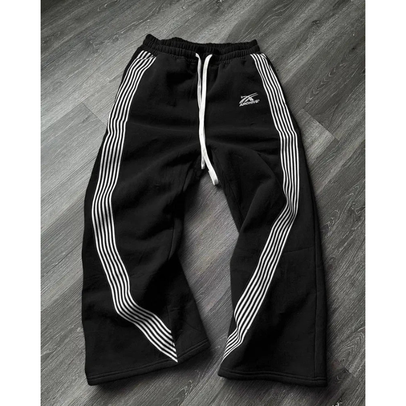 Heren Joggingbroek | Sportieve Kleding | Gestreept Design