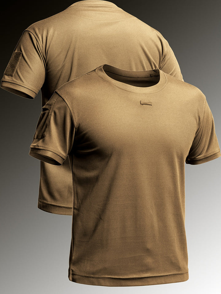 Heren T-shirt | Camouflageprint | Rekbaar & Ademend | Casual Zomeroutfit voor Buiten