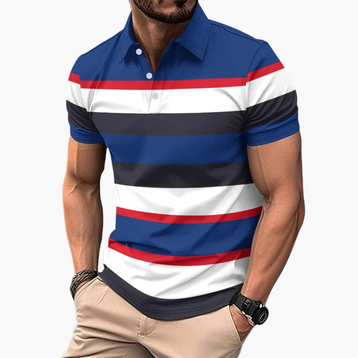 Heren Polo | Retro | Korte Mouw | Zomer