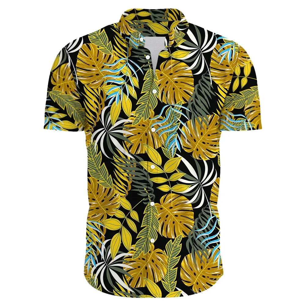 Heren Shirt | Casual | Korte Mouw | Zomer