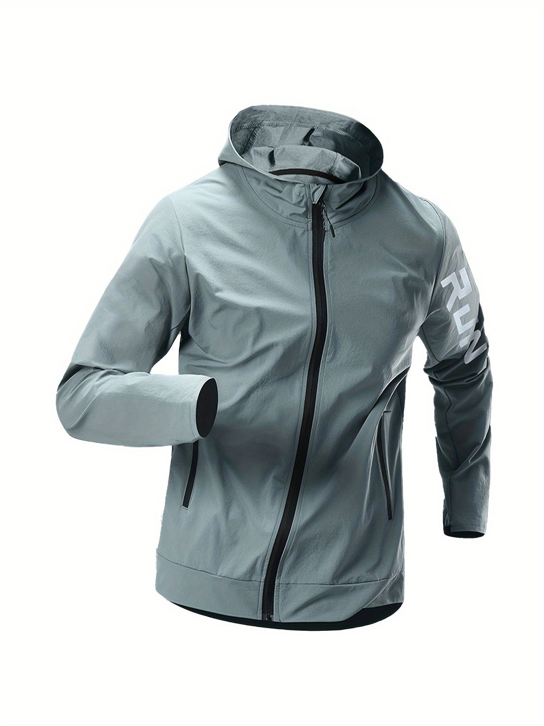 Herensport Windjack | Stijlvolle Stand Collar | Windbestendig | Voor Sport, Fitness & Outdoor
