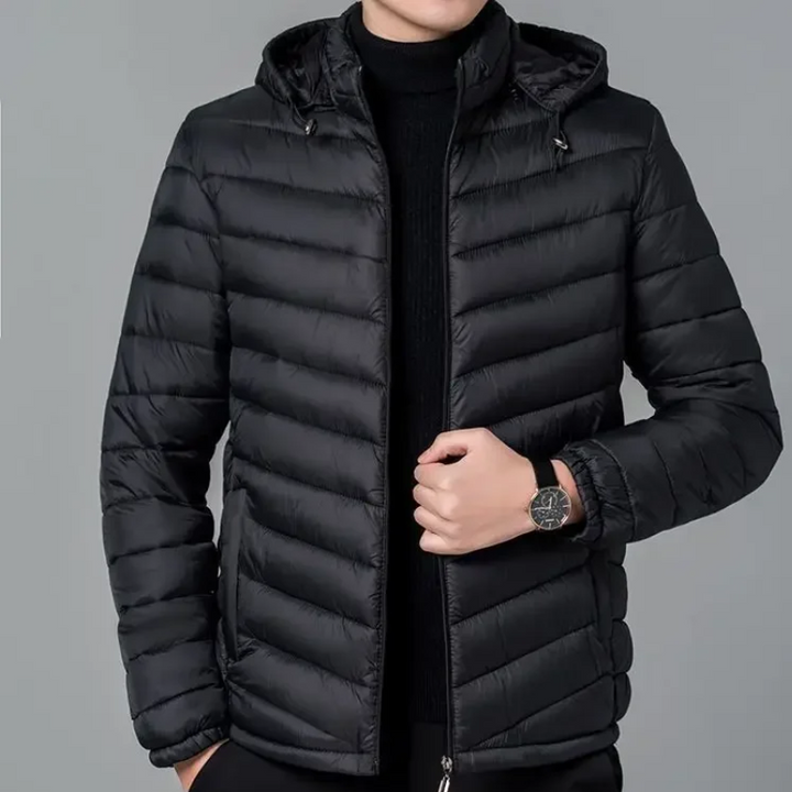 Winterjas Heren | Lichtgewicht & Gewatteerd | Casual Met Capuchon