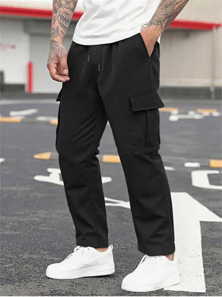 Heren Cargo Broek | Losse Pasvorm | Flapzakken | Casual Voorjaar