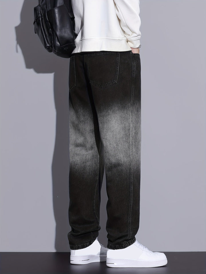 Heren Jeans | Rechte Pijp | Streetstyle & Casual | Katoenmix | Denim Barrel Broek