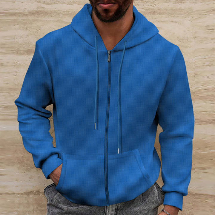 Warme en stijlvolle Hoodie voor heren met unieke stijl en comfortabele zakken | Jari
