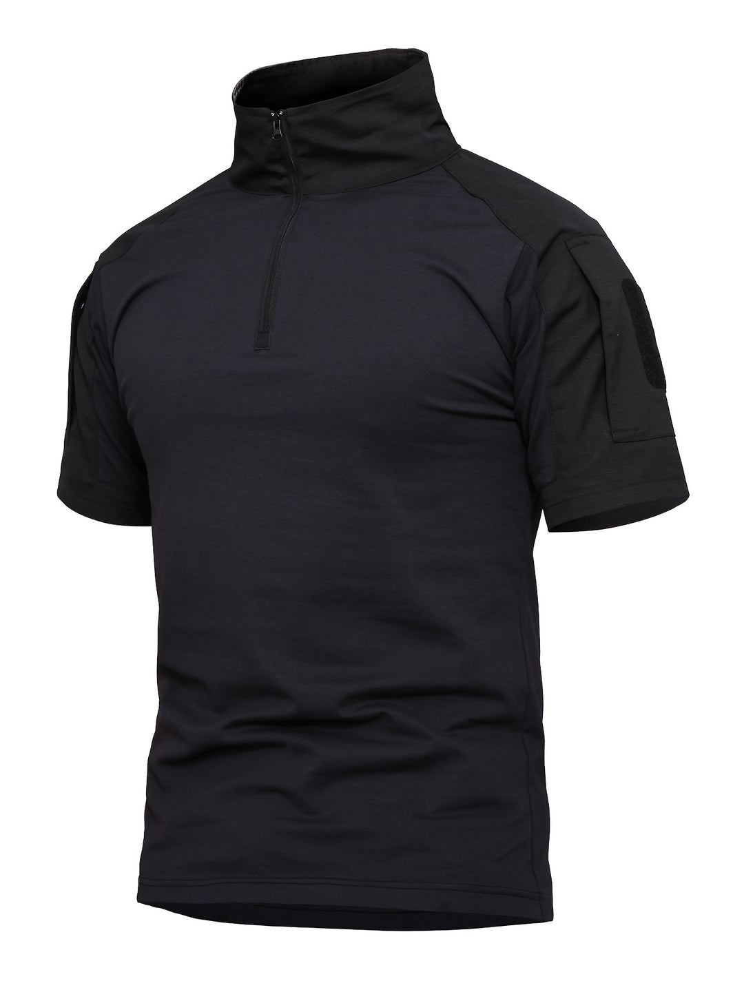 Heren T-shirt met Reverskraag | Camouflageprint & Casual | Korte Mouwen voor Zomer & Buiten