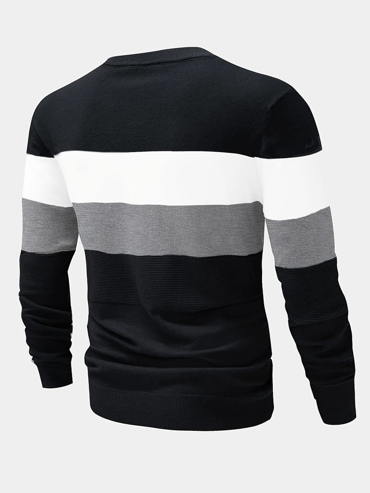Truien Heren | Slim Fit | Gestreept Design | Gebreid