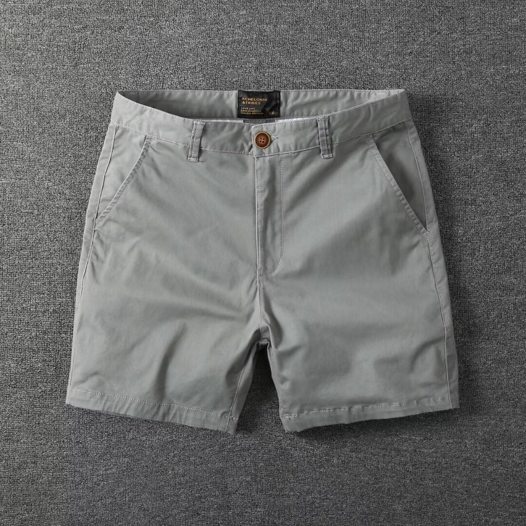 Heren Shorts | Slimfit | Met Knoop | Zomer