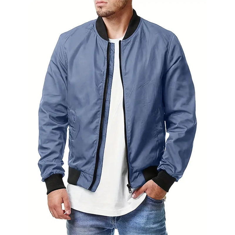 Heren Bomberjack | Casual & Stijlvol | Full Zip | Lente & Herfst