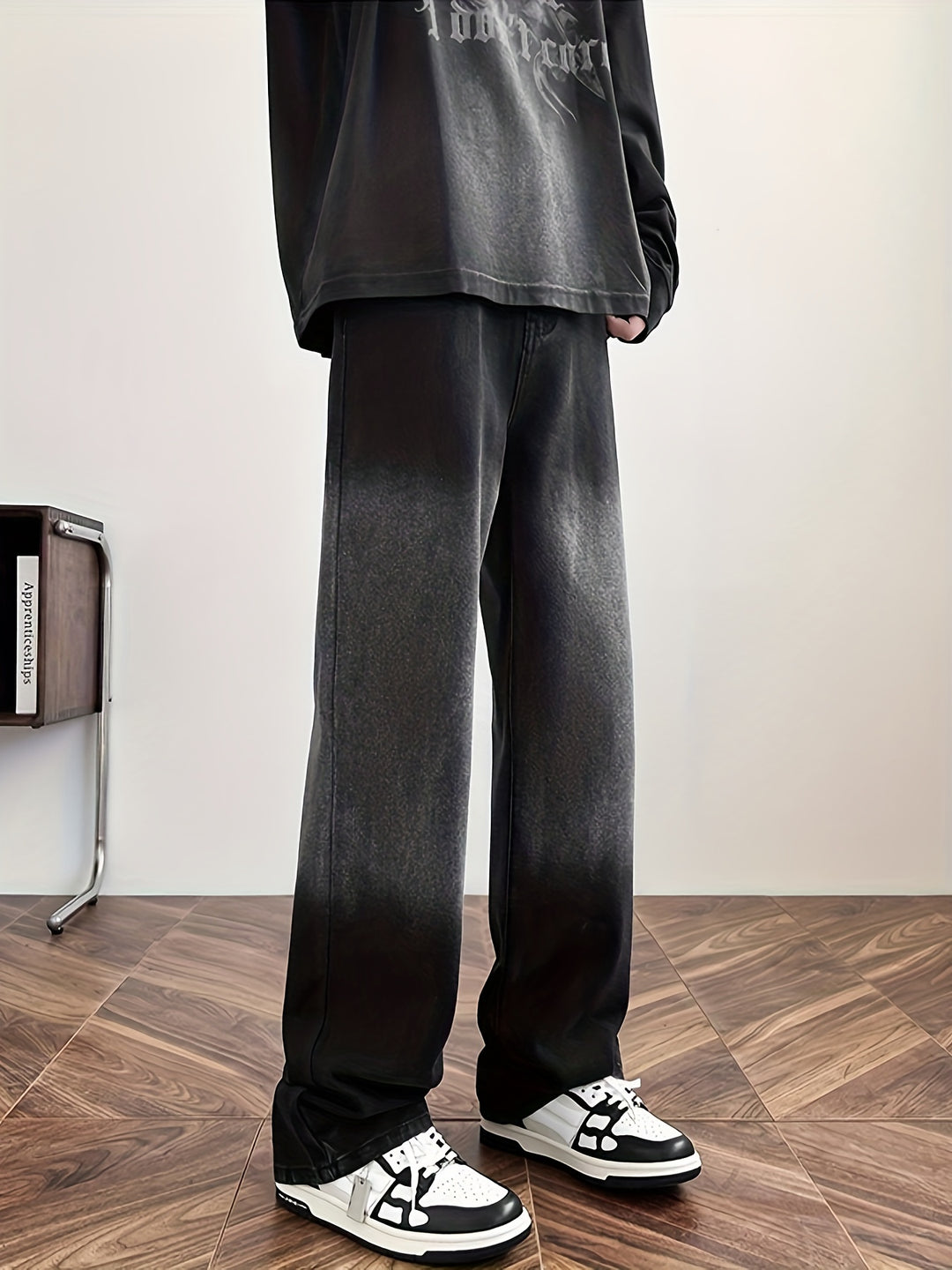 Heren Jeans | Gradient Kleureffect | Met Zakken | Comfortabele Denim