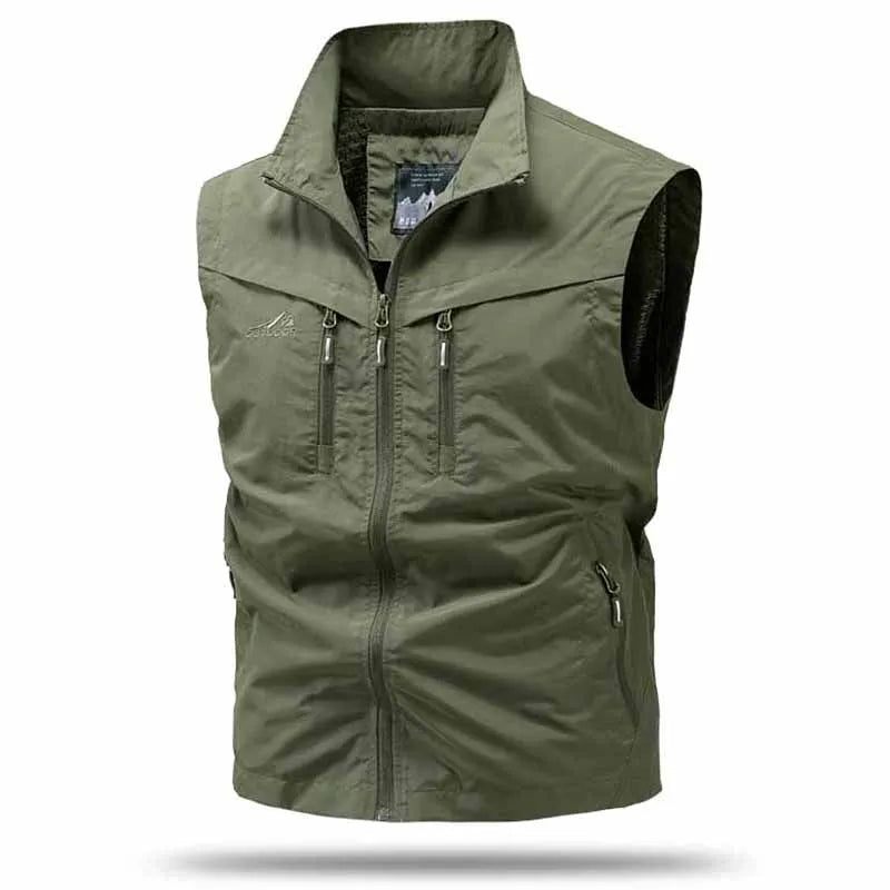 Heren Bodywarmer | Straight | Ritssluiting | Zomer