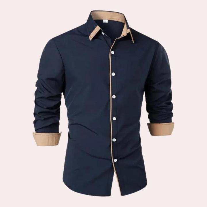 Klassiek winter overhemd voor heren met tijdloos design en veelzijdige elegantie | Tommy