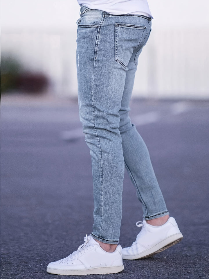 Heren Skinny Fit Jeans | Medium stretch en comfort | Veelzijdig denim