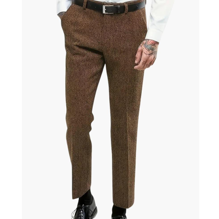 Broeken Heren | Vintage Look Kleding | Tijdloze & Elegante Pasvorm