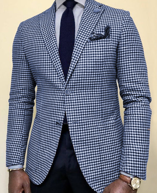 Jassen Heren | Blazer Jacket | Klassiek & Modern met Uniek Motief