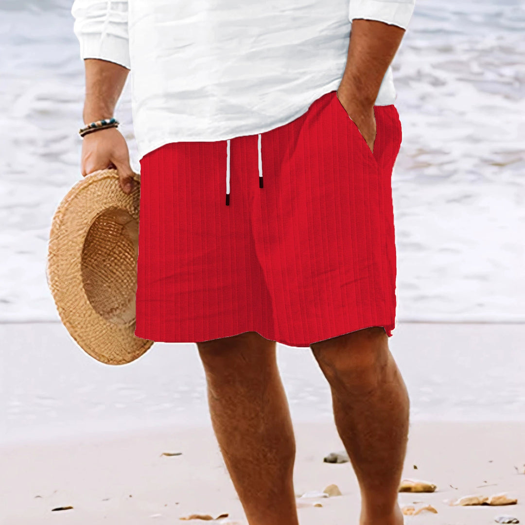 Heren Shorts | Straight | Elastische Taille | Zomer