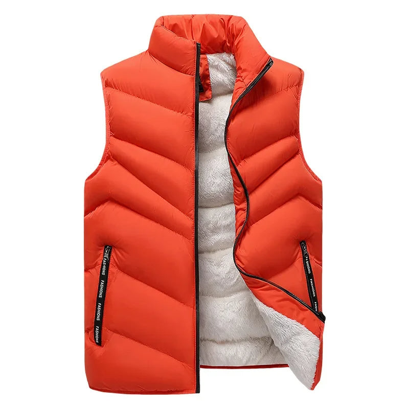 Heren Bodywarmer | Warm Vest | Mouwloos
