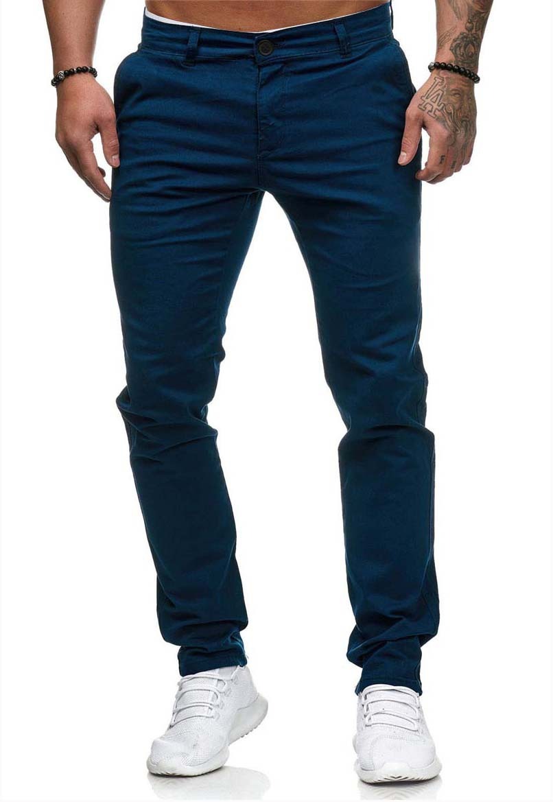 Heren Broek | Normaal Pasvorm | Katoenblend | Stijlvol & Comfortabel | Tijdloos Design