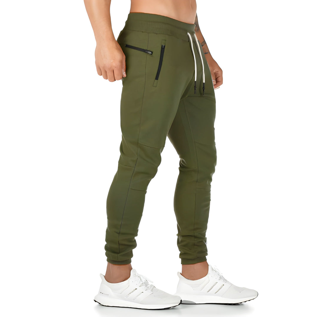 Heren Joggingbroek | Lichtgewicht & Ademend | Met Ritszakken & Trekkoord