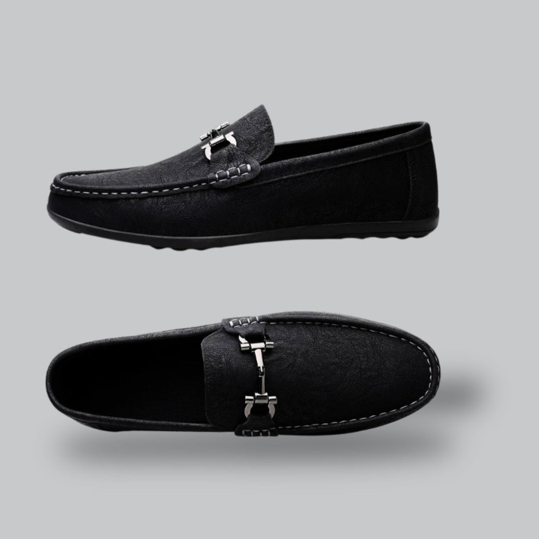 Heren Loafers | Gespsluiting & Suède Look | Casual Chic & Comfort | Instapmodel