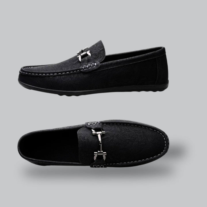 Heren Loafers | Gespsluiting & Suède Look | Casual Chic & Comfort | Instapmodel