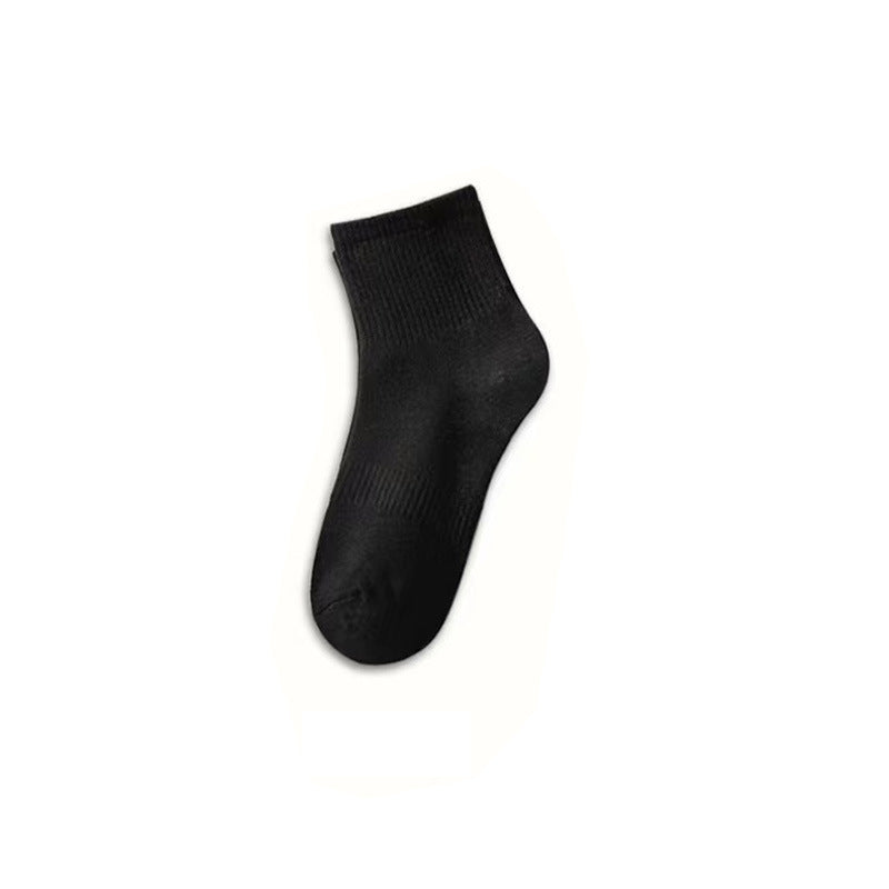 Heren Sokken | Lage Pasvorm | Ademend & Zweetabsorberend | Polyester | 5 paar