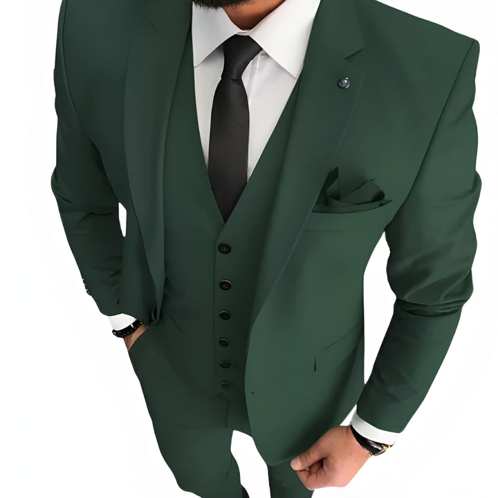 Herenpak | Slim Fit 3-Delige Set | Stijlvol Kleding voor Bruiloften & Events