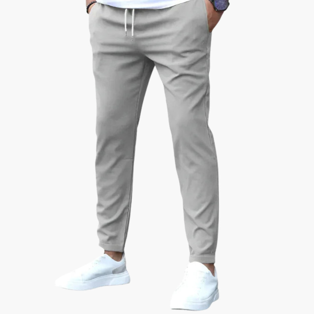 Heren Broek | Tapered | Trekkoord | Herfst